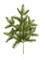 16" Green GLITTER PINE PICK-5 Pieces, Floral Home by Artificial Flowers